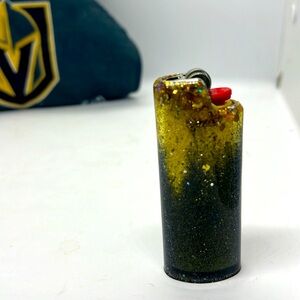 Lighter Cover Sleeve Glitter Case Holder fits Classic Bic J6 Full Size